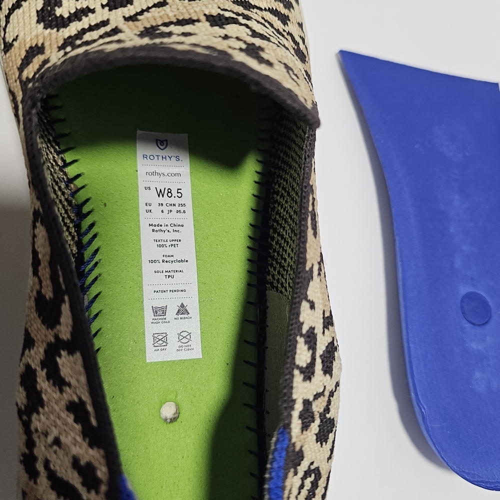 Rothy's
Rothy's | The Sneaker Slip Ons in Camo Cat Leopard Print Size - Picture 2 of 11